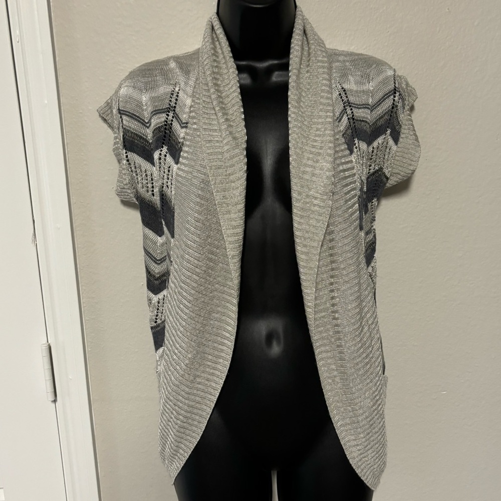 Body Central Knit Patterned Top